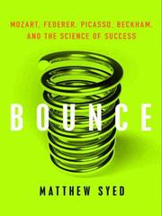 Cover of: Bounce by Matthew Syed