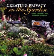 Cover of: Creating privacy in the garden