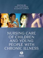 Cover of: Nursing Care of Children and Young People with Chronic Illness