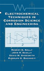 Cover of: Electrochemical Techniques in Corrosion Science and Engineering