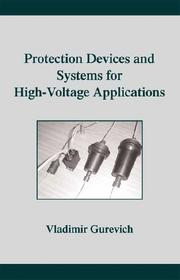 Cover of: Protection Devices and Systems for High-Voltage Applications