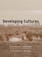 Developing Cultures by Lawrence E Harrison