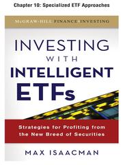 Front cover of Specialized ETF Approaches by Max Isaacman