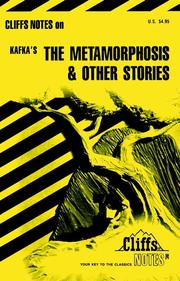 Cover of: CliffsNotes on Kafka's The Metamorphosis and Other Stories