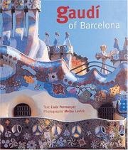 Cover of: Gaudi of Barcelona