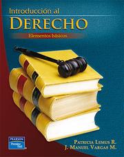 Cover of: Introduccion al derecho