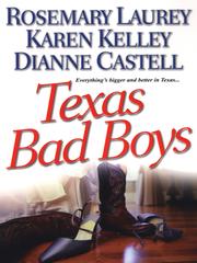 Cover of Texas Bad Boys by Rosemary Laurey