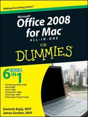 Cover of: Office 2008 for Mac All-in-One For Dummies