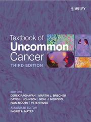 Cover of: Textbook of Uncommon Cancer by 