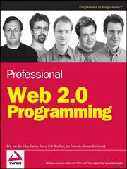 Cover of: Professional Web 2.0 Programming