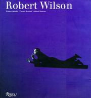 Cover of: Robert Wilson