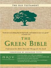 Cover of: The Green Bible--Old Testament