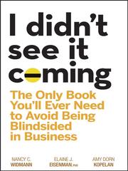 Cover of: I Didn't See It Coming by 
