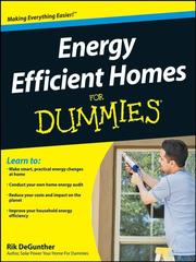 Cover of: Energy Efficient Homes For Dummies®