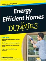 Energy Efficient Homes For Dummies®