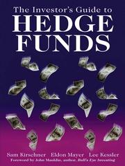 Cover of: The Investor's Guide to Hedge Funds