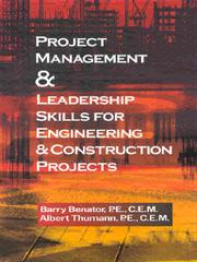 Cover of: Project Management and Leadership Skills for Engineering & Construction Projects