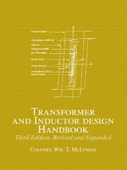 Cover of: Transformer and Inductor Design Handbook