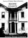 Cover of: Survey of Historic Sites in Kentucky : Boone County