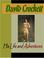 Cover of: David Crocket:  His Life and Adventures