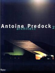 Cover of: Antoine Predock, architect 2