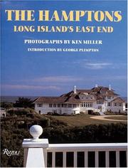 Cover of: The Hamptons: Long Island's East End