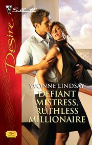 Cover of: Defiant Mistress, Ruthless Millionaire