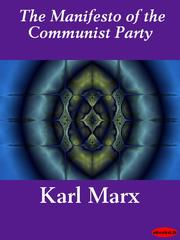 Cover of: The Manifesto of the Communist Party by 
