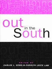 Cover of: Out in the South