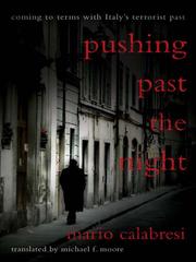 Cover of: Pushing Past the Night
