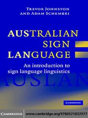 Australian Sign Language (Auslan) by Trevor Johnston