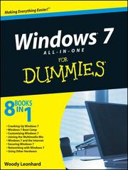 Cover of: Windows 7 All-in-One For Dummies by 