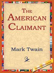Cover of: The American Claimant by 