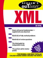 Cover of: XML