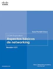 Cover of: Guia Portatil Cisco. CCNA Exploration. Aspectos basicos de Networking. Version 4.01, Capitulo 3 by Cisco Networking Academy