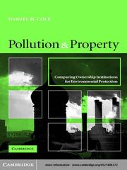 Cover of: Pollution & Property