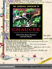 Cover of: The Cambridge Companion to Chaucer