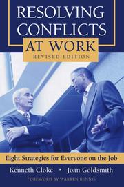 Cover of: Resolving Conflicts at Work by 