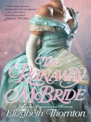 Cover of The Runaway McBride by Elizabeth Thornton