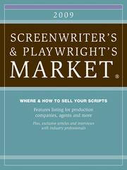Cover of: 2009 Screenwriter's and Playwright's Market