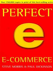 Cover of: Perfect E-Commerce by 