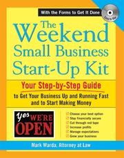 Cover of: Weekend Small Business Start-Up Kit by 