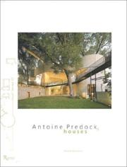 Cover of: Antoine Predock: Houses