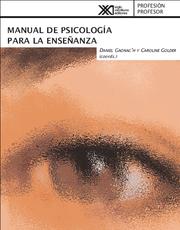 Cover of: Manual de psicologia para la ensenanza by 