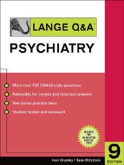 Cover of: Lange Q & ATM Psychiatry