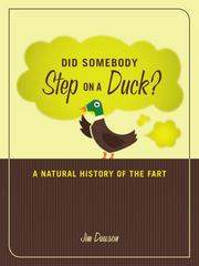 Cover of: Did Somebody Step on a Duck?