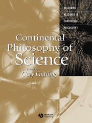 Cover of: Continental Philosophy of Science by 