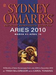 Cover of: Sydney Omarr's Day-By-Day Astrological Guide for the Year 2010 by 