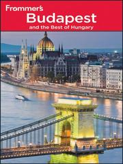 Cover of: Frommer's Budapest & the Best of Hungary