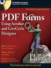 PDF Forms Using Acrobat and LiveCycle Designer Bible